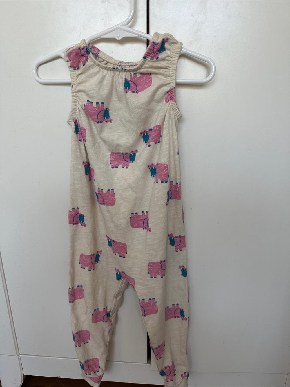 Cat & Jack hippo romper